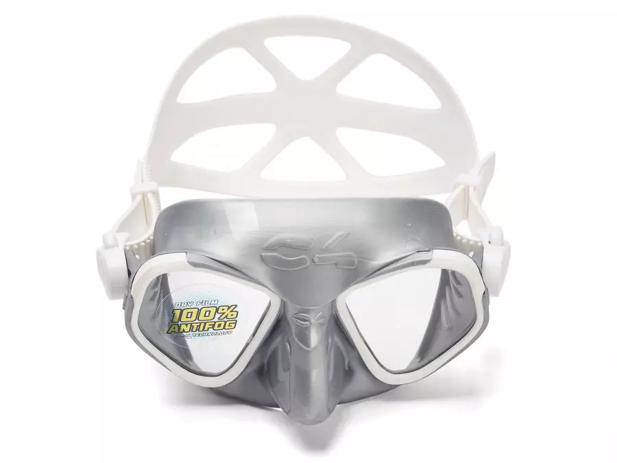 Маска C4 CONDOR ANTIFOG SILVER/WHITE