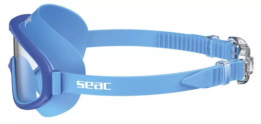 Очки маска для плавания детские SEAC SUB BENNY BLUE/LIGHT BLUE
