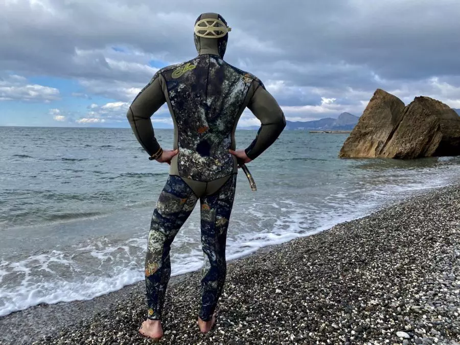 Гидрокостюм C4 EXTREME CAMO, только куртка, 3 мм, р-р 1/XS