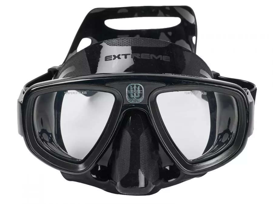 Набор для снорклинга SEAC SUB EXTREME SET BLACK, маска/трубка