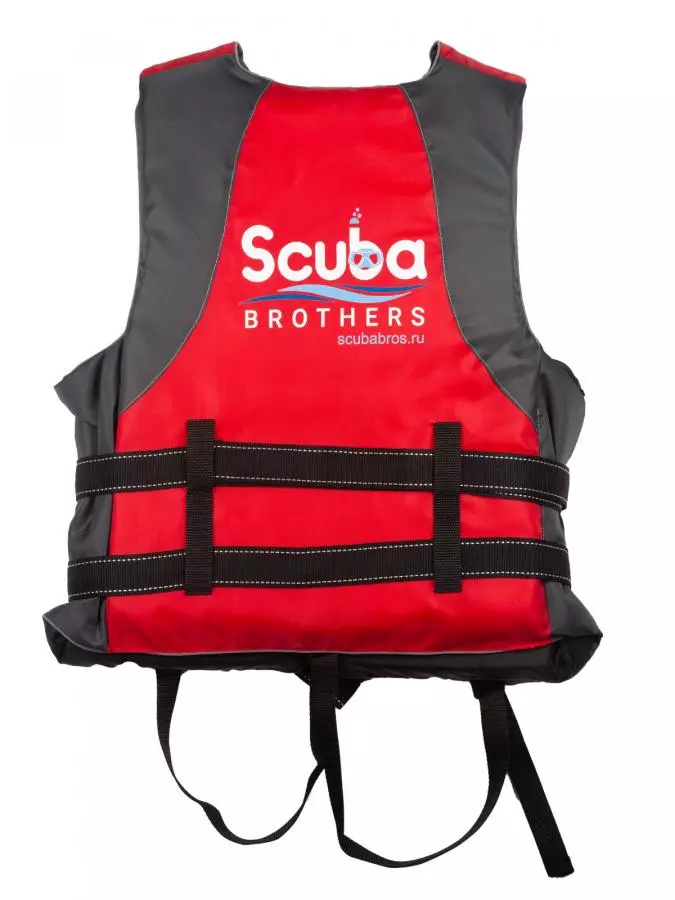 Жилет спасательный SCUBA BROTHERS MARINA, красный