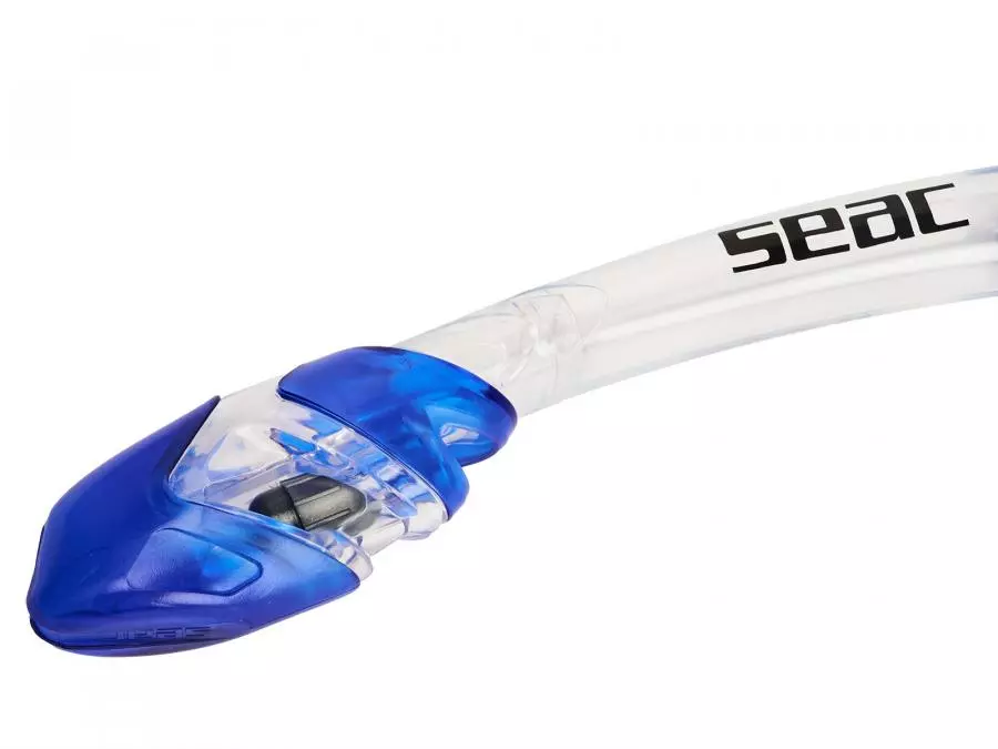 Трубка SEAC SUB TRIBE DRY CLEAR/BLUE