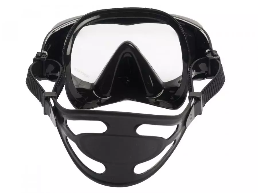 Маска SCUBA BROTHERS SIGMA BLUE, синяя рамка/черный силикон