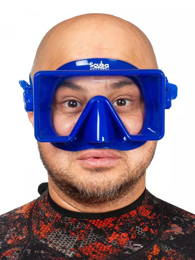 Маска SCUBA BROTHERS PANORAMIC BLUE