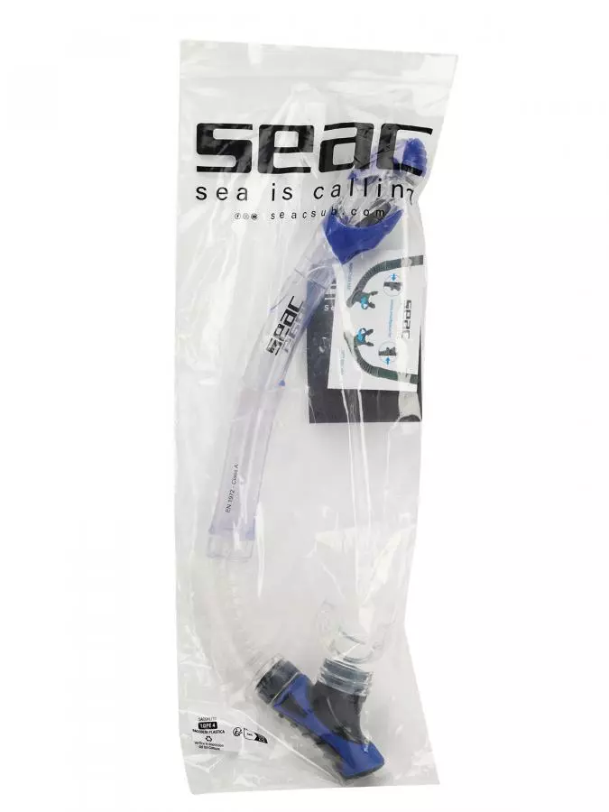 Трубка SEAC SUB REVERSE DRY CLEAR/BLUE
