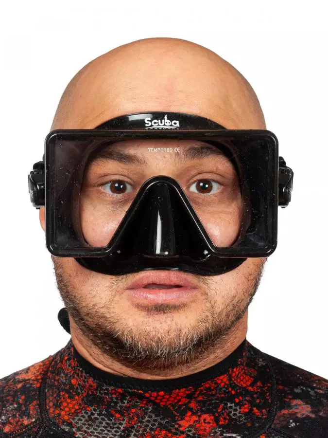 Маска SCUBA BROTHERS PANORAMIC BLACK