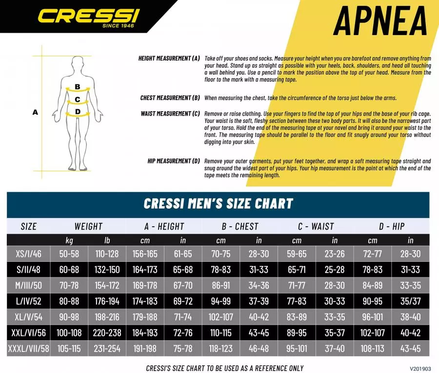 Гидрокостюм CRESSI APNEA КУРТКА+ШТАНЫ, 5mm, р-р L/4