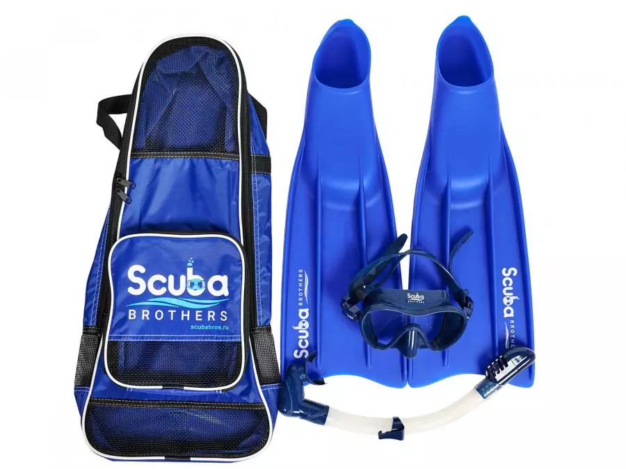 Сумка-рюкзак SCUBA BROTHERS CAPRI BLUE, для ласт, маски, трубки