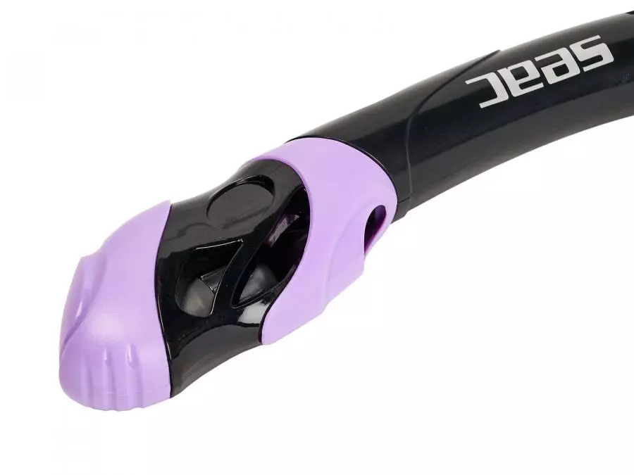Трубка SEAC SUB REVERSE DRY BLACK/LILAC