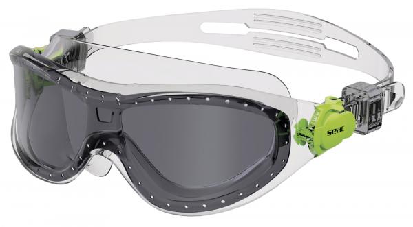 Очки маска для плавания детская SEAC SUB MATT JUNIOR TRANSPARENT, тонированные стекла