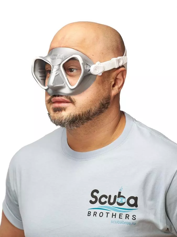 Маска C4 CONDOR ANTIFOG SILVER/WHITE