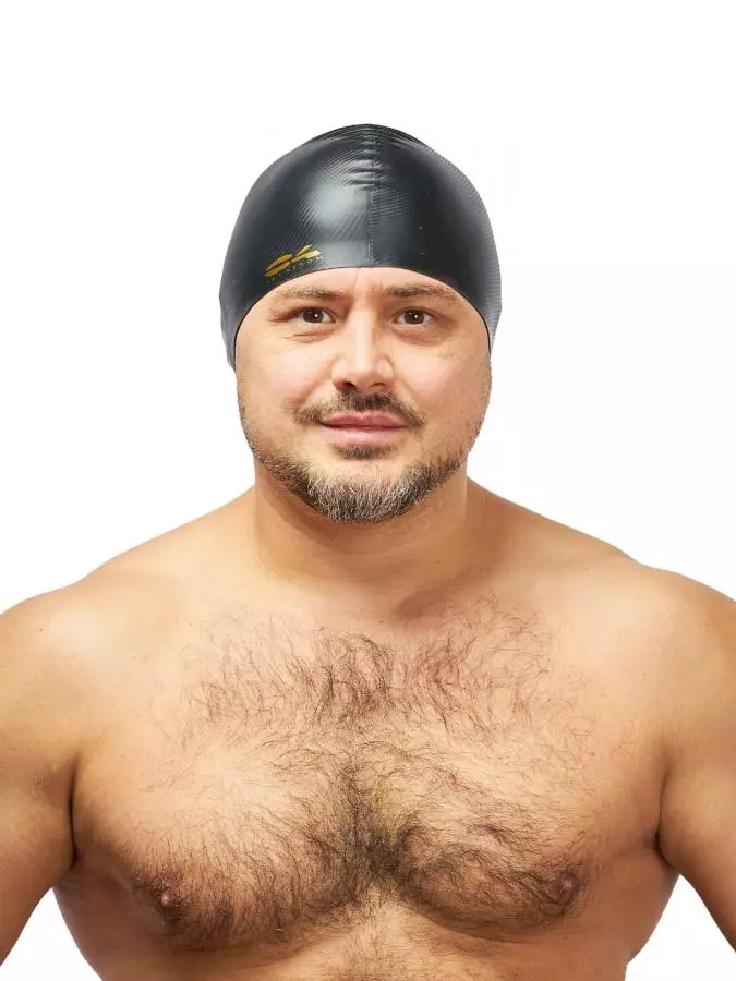 Шапочка для плавания C4 SILICONE BLACK