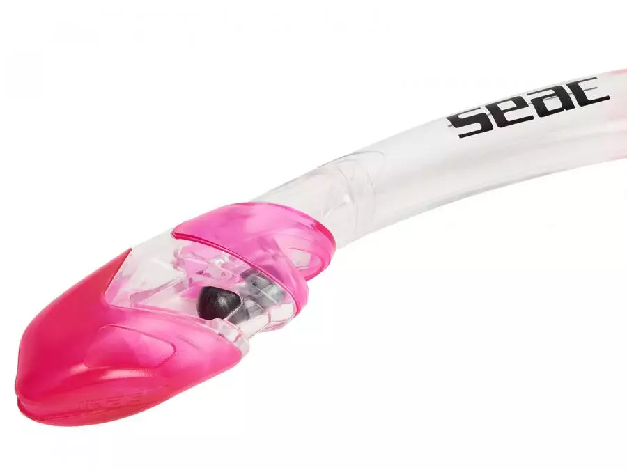 Трубка SEAC SUB TRIBE DRY CLEAR/PINK