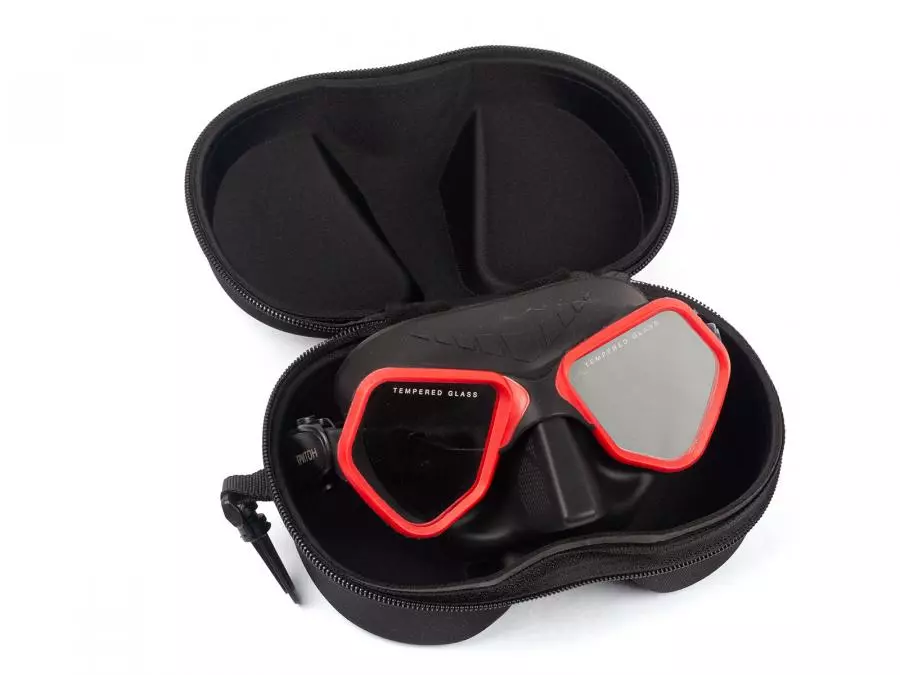 Маска SCUBA BROTHERS TRITON BLACK/RED