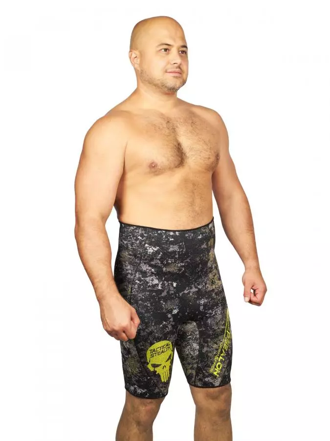 Шорты EPSEALON SKULL TACTICAL CAMO 2.5 мм, р-р  S6/XXL
