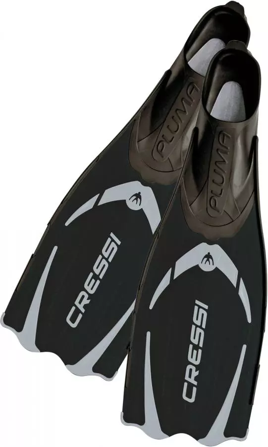 Набор для снорклинга CRESSI PLUMA BAG, черный, р-р 35/36 (ласты PLUMA + маска PERLA + трубка GAMMA + сумка)