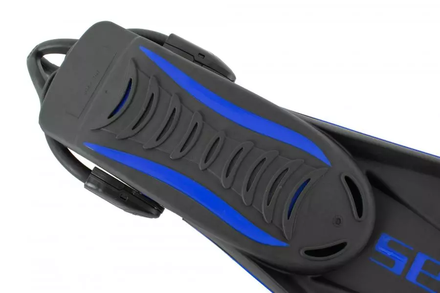 Ласты SEAC SUB U-1000 SLING STRAP BLUE, р-р L-XL/44-46