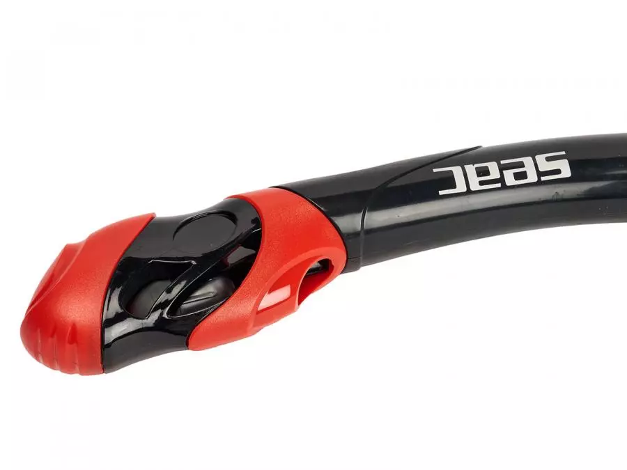 Трубка SEAC SUB REVERSE DRY BLACK/RED