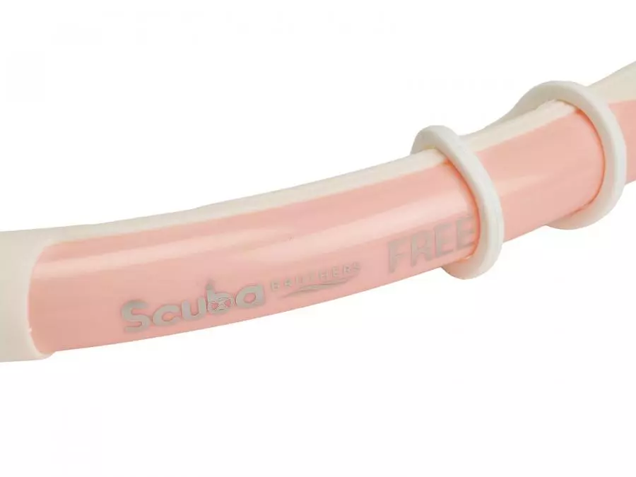 Трубка SCUBA BROTHERS FREE WHITE/CORAL