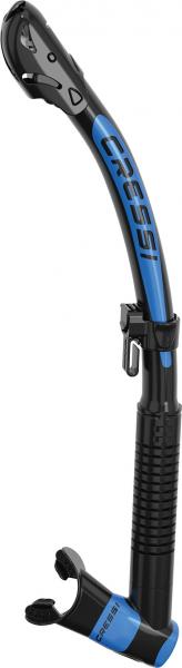Трубка CRESSI ITACA ULTRA DRY , черно/синяя
