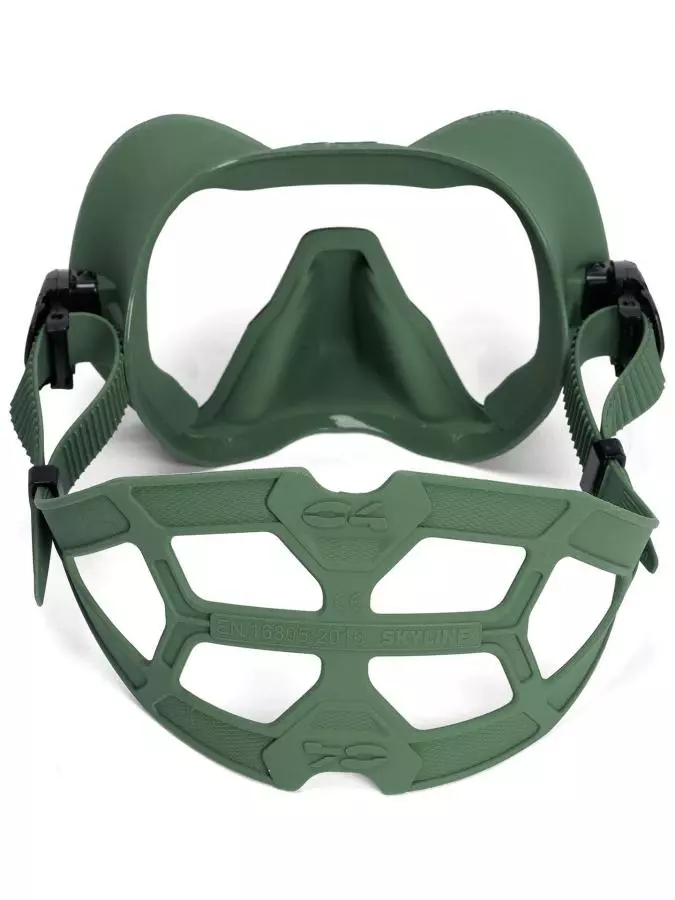 Маска C4 SKYLINE ANTIFOG GREEN