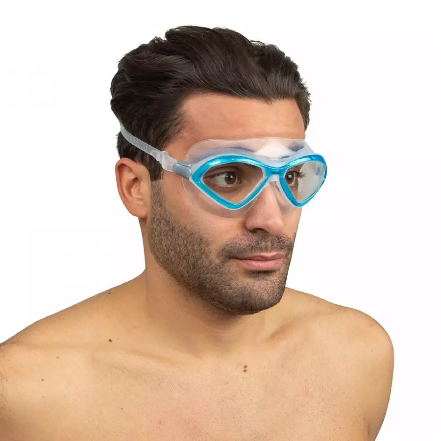 Очки маска для плавания SEAC SUB DIABLO BLUE/TRANSPARENT