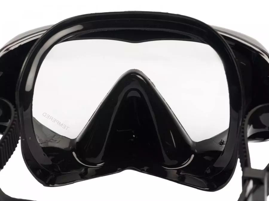Маска SCUBA BROTHERS SIGMA BLUE, синяя рамка/черный силикон