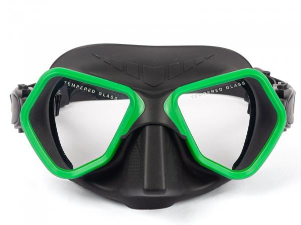 Маска SCUBA BROTHERS TRITON BLACK/GREEN