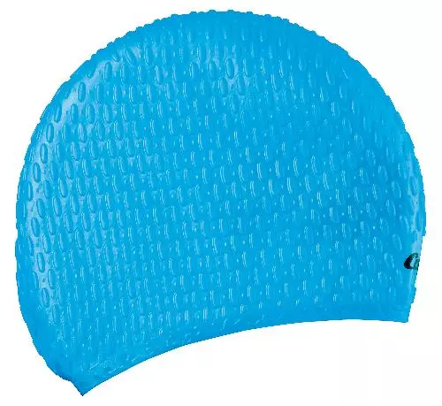 Шапочка для плавания CRESSI SILICONE LADY CAP, голубая