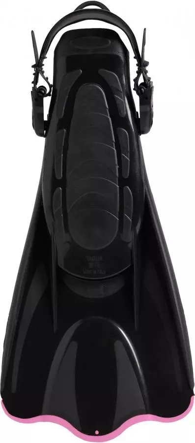 Ласты CRESSI PALAU SAF, открытая пятка, черно/розовые, р-р S/M (38/41)