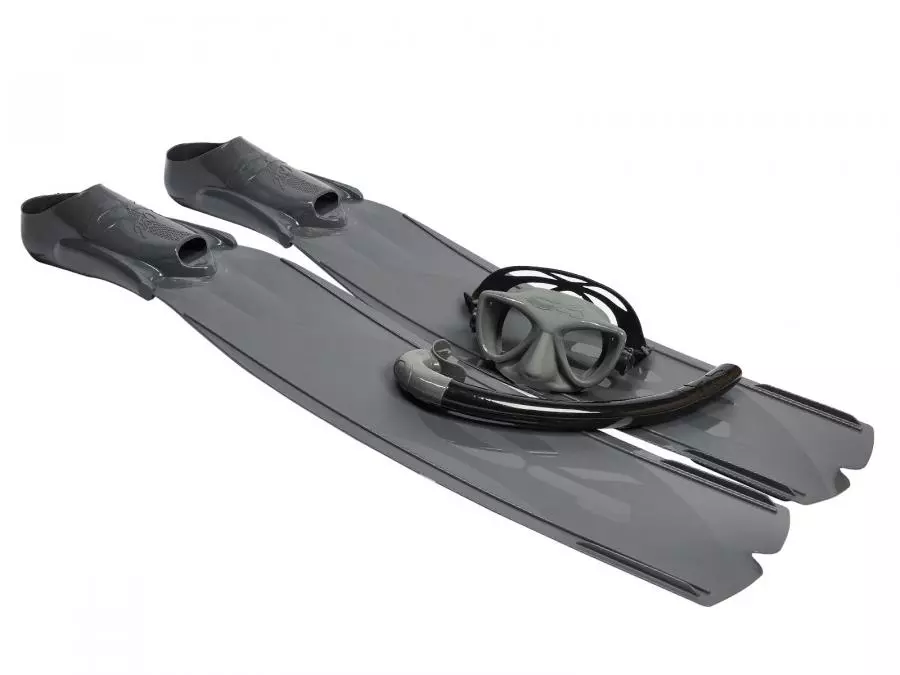 Ласты C4 PREDATOR GRAY, р-р 36-37