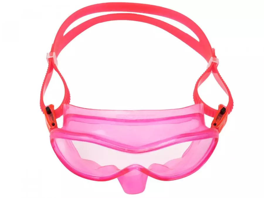 Маска SEAC SUB BAIA JUNIOR PINK, розовая рамка/розовая силикон