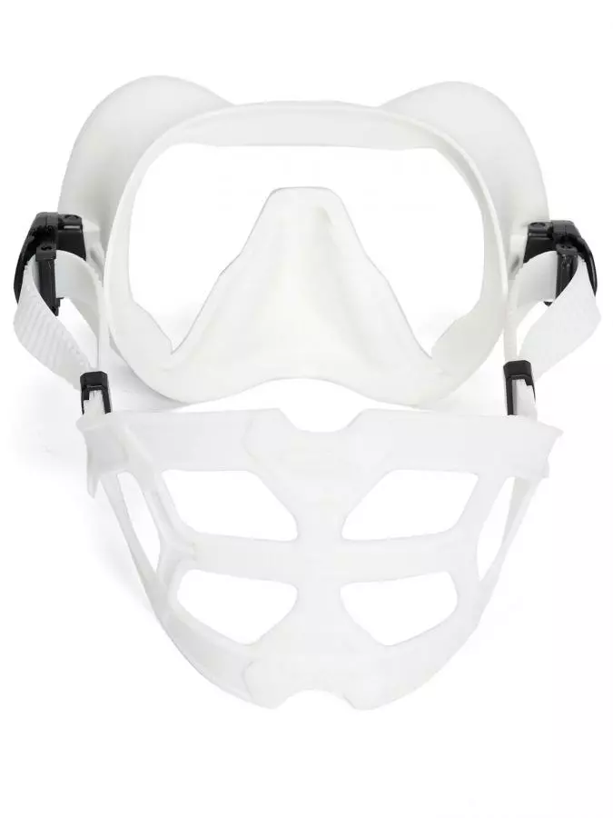 Маска C4 SKYLINE ANTIFOG WHITE