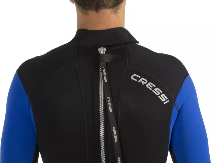 Гидрокостюм CRESSI MOREA MAN MONOPIECE, черно-синий, 3mm, р-р L/4