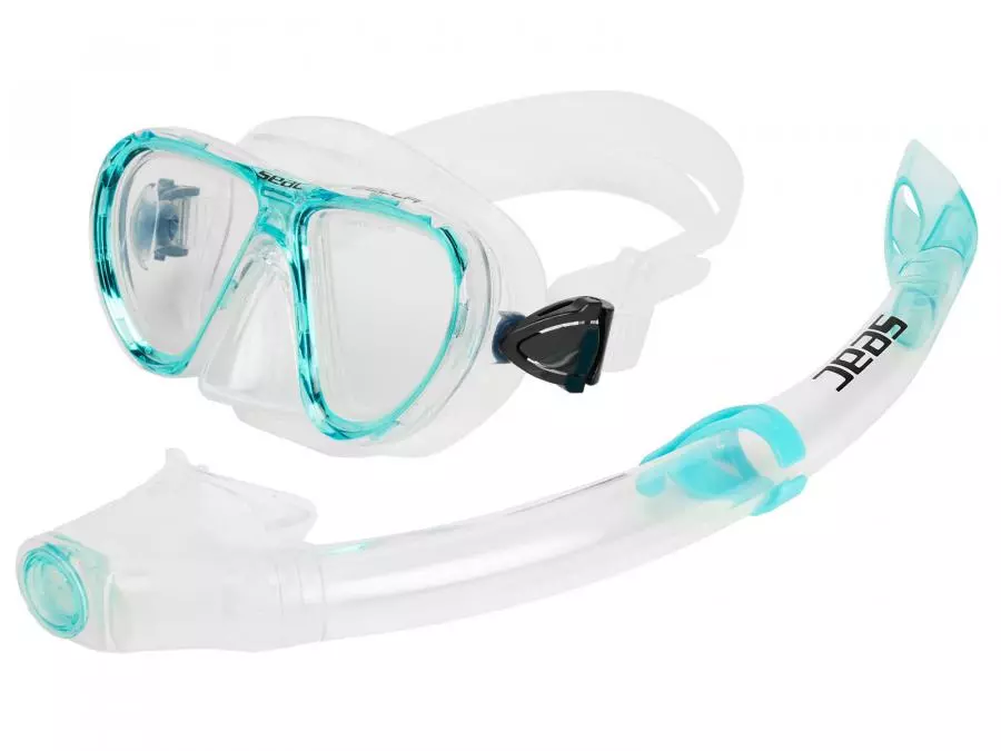 Набор для снорклинга SEAC SUB BELLA SET AQUAMARINE, маска/трубка