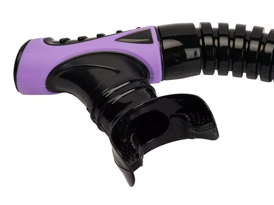 Трубка SEAC SUB REVERSE DRY BLACK/LILAC