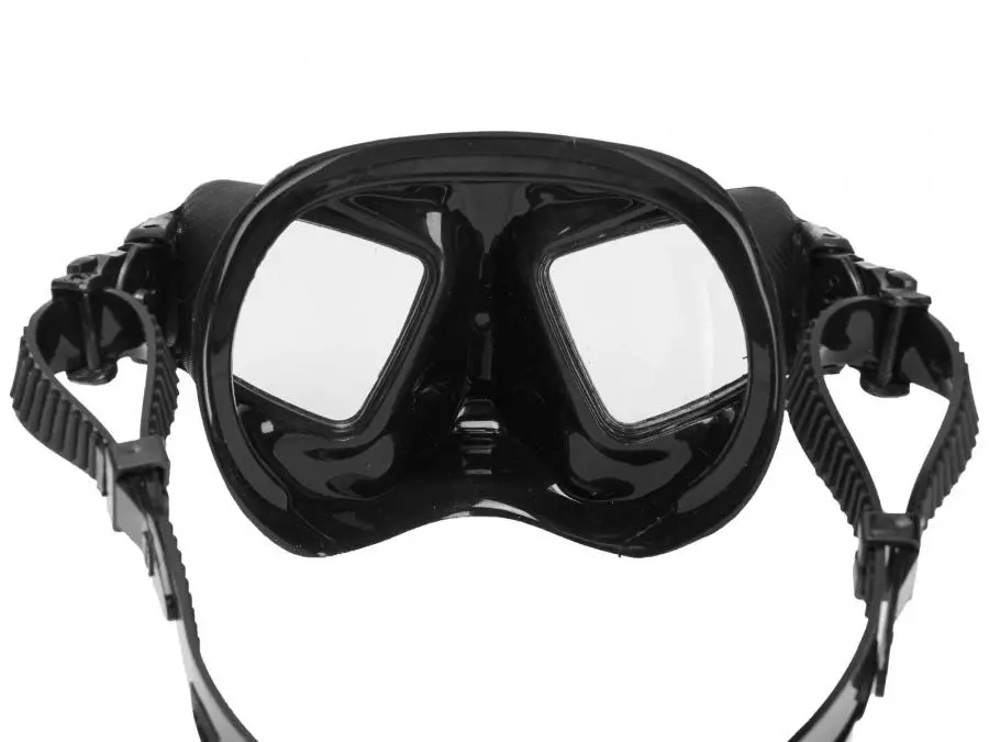 Маска SCUBA BROTHERS ZERO BLACK малообъемная, черный силикон