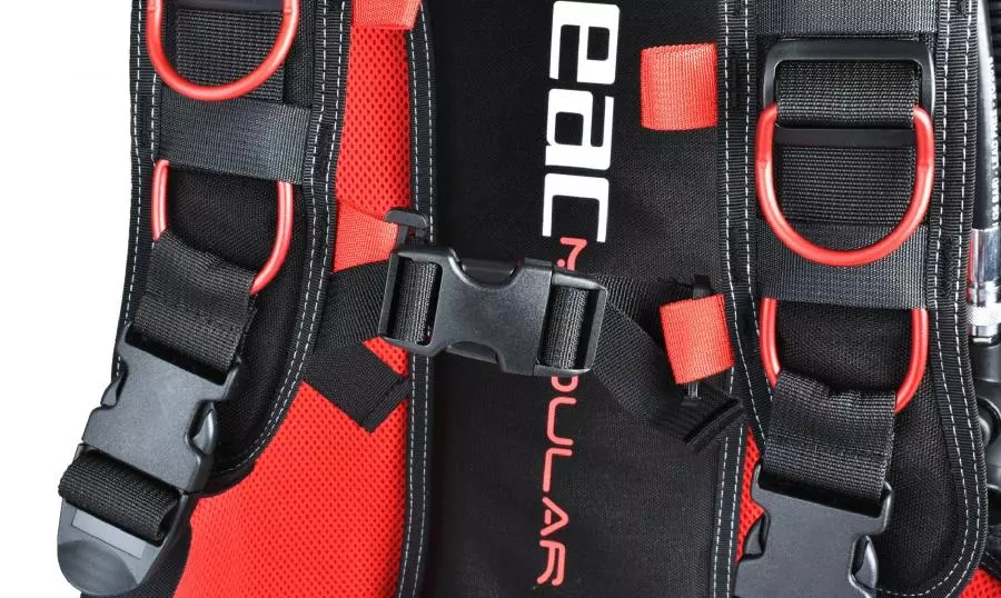 Жилет компенсатор BCD SEAC SUB MODULAR RED ONE SIZE