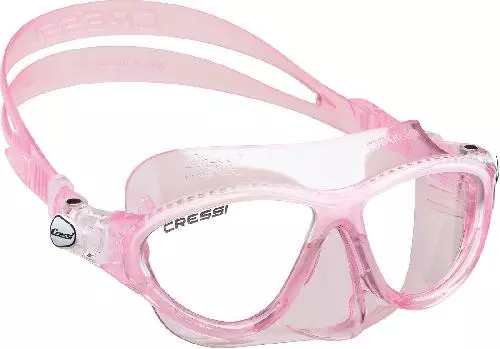 Маска CRESSI MOON JUNIOR, розово-белая