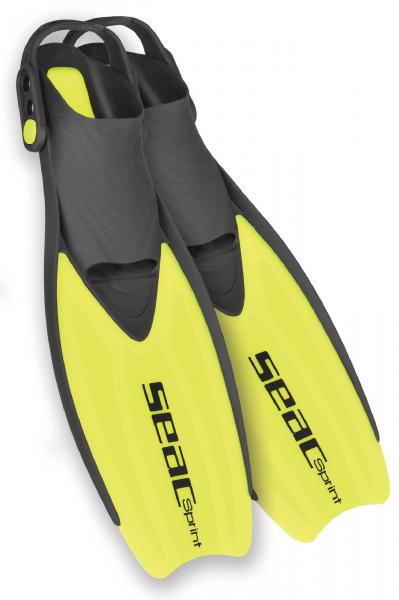 Ласты SEAC SUB SPRINT YELLOW, р-р L-XL/45-47