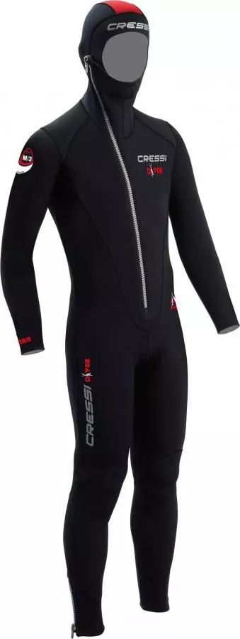 Гидрокостюм CRESSI DIVER MAN MONOPIECE, 5mm, р-р L/4