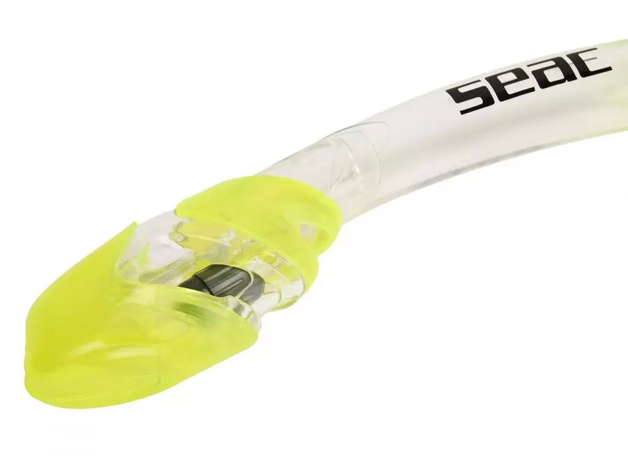 Трубка SEAC SUB TRIBE DRY CLEAR/YELLOW
