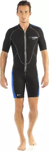 Гидрокостюм CRESSI LIDO MAN SHORTY, черно-синий