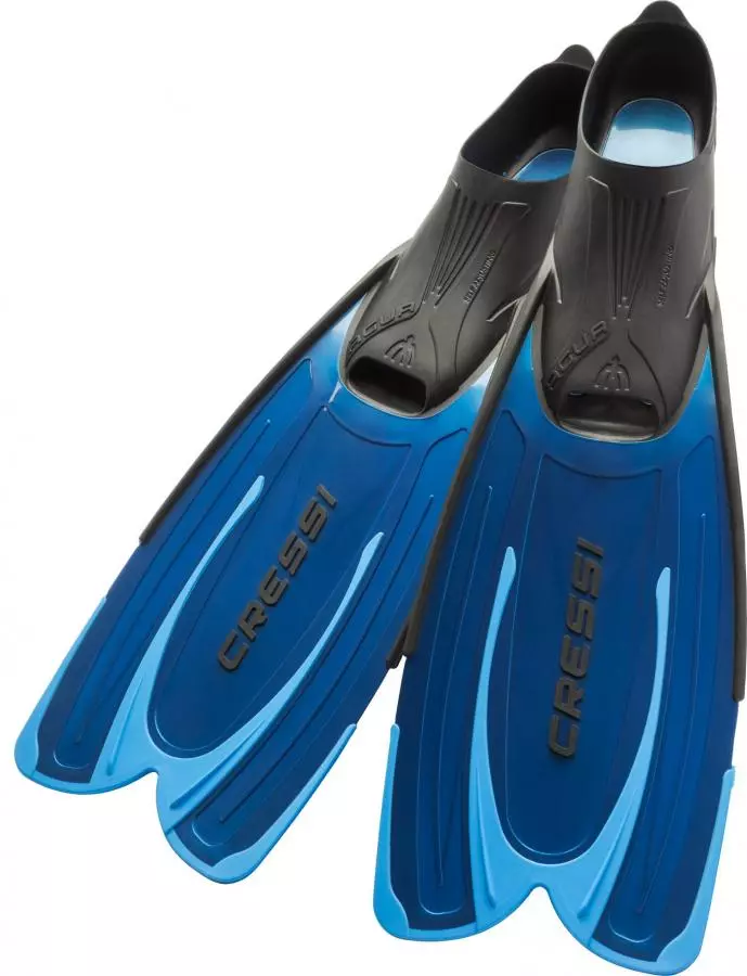 Набор для снорклинга CRESSI AGUA BAG, синий, р-р 35/36 (ласты AGUA + маска ONDA + трубка MEXICO + сумка)