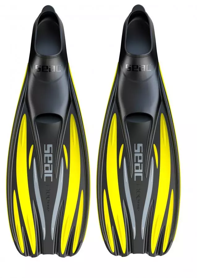Ласты SEAC SUB F100 PRO YELLOW, р-р 36/37