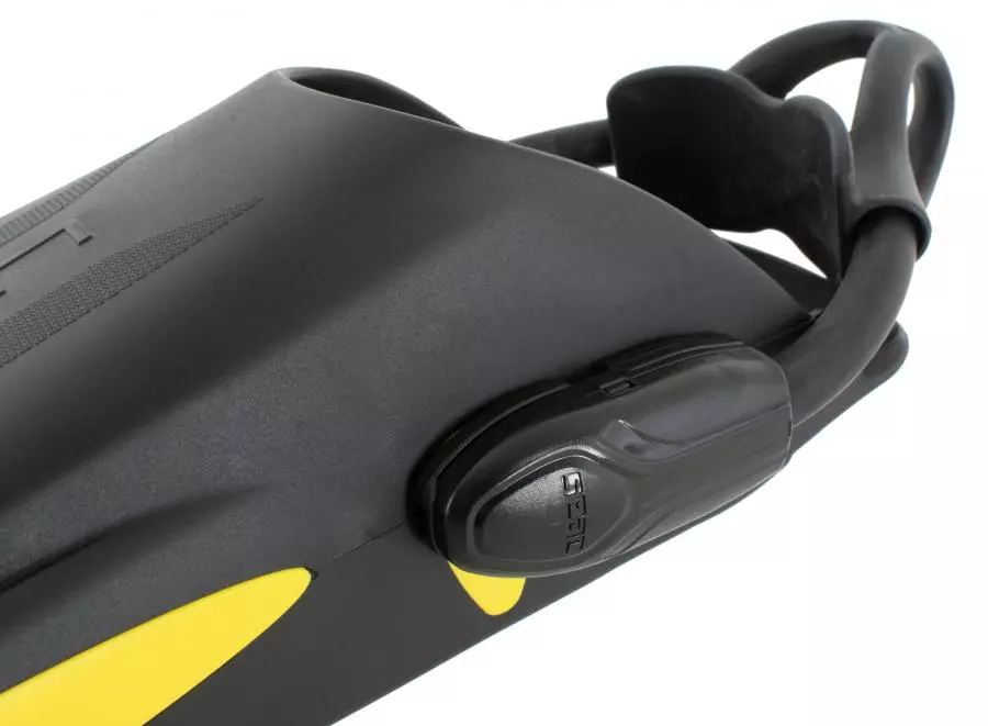 Ласты SEAC SUB U-1000 SLING STRAP YELLOW/BLACK, р-р L-XL/44-46