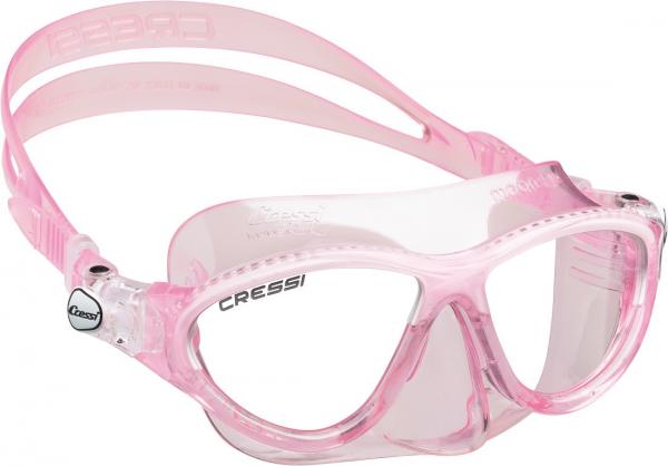 Маска CRESSI MOON JUNIOR, розово-белая