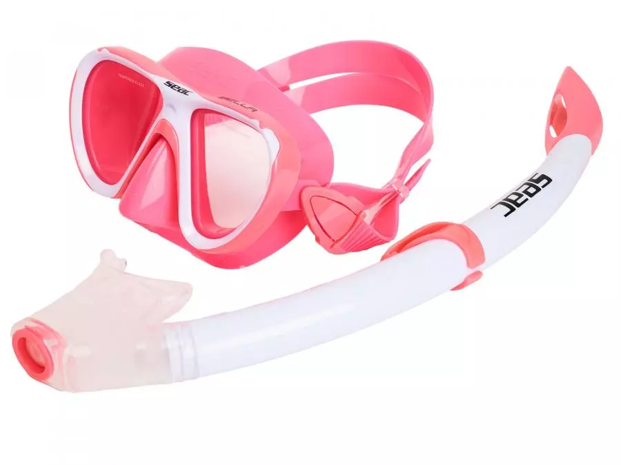 Набор для снорклинга SEAC SUB BELLA SET PINK, маска/трубка
