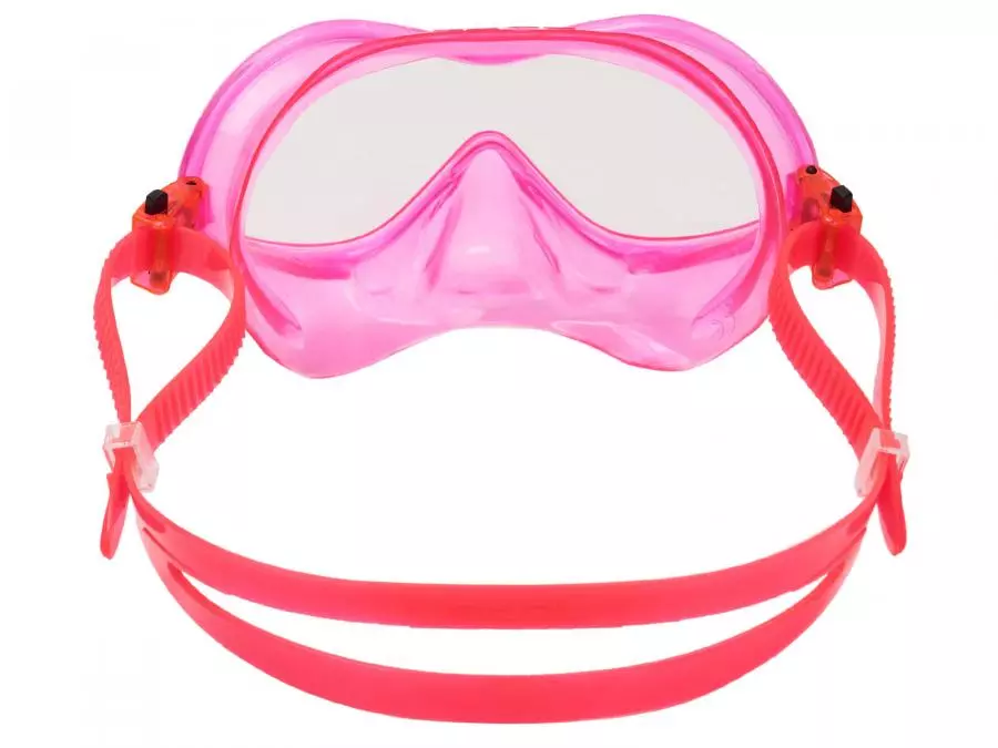Маска SEAC SUB BAIA JUNIOR PINK, розовая рамка/розовая силикон
