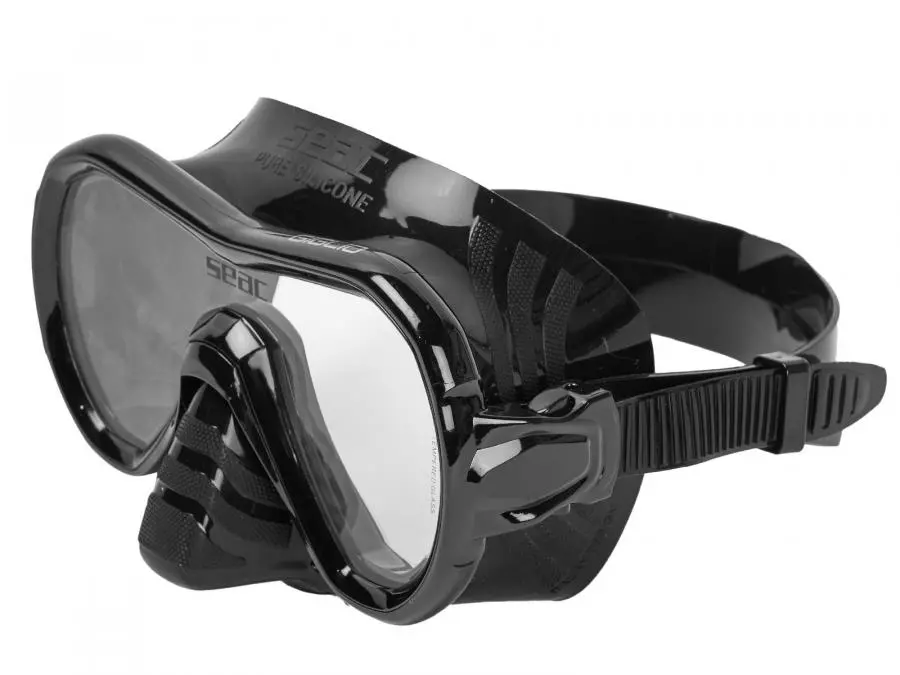 Набор для снорклинга SEAC SUB GIGLIO SET BLACK, маска/трубка
